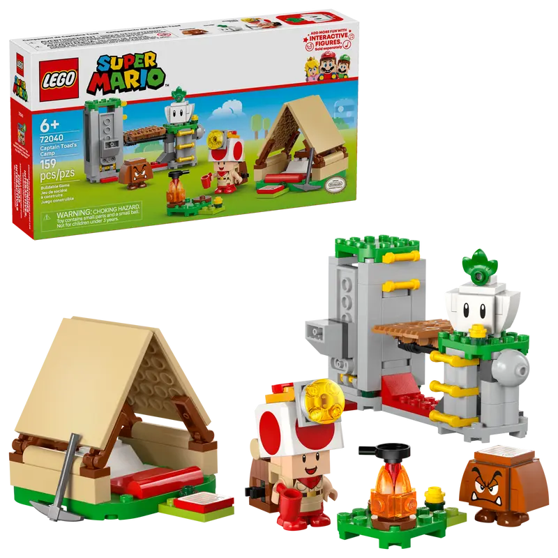 LEGO Super Mario Kapitän Toad-Camp 72040