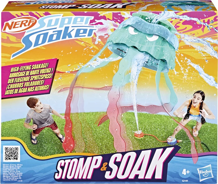 NERF Supersoaker Stomp & Soak Quallen-Wasserfontäne