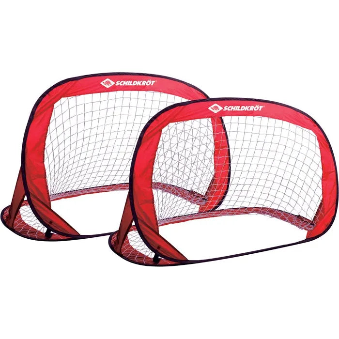 Schildkröt Pop-Up Goal 2 Tore 120 x 80 x 80 cm, Haken aus Stahl, ab 5 Jahren