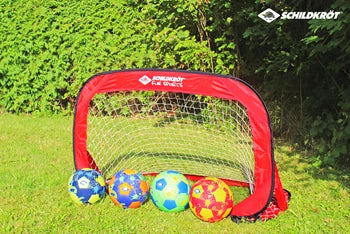 Schildkröt Pop-Up Goal 2 Tore 120 x 80 x 80 cm, Haken aus Stahl, ab 5 Jahren