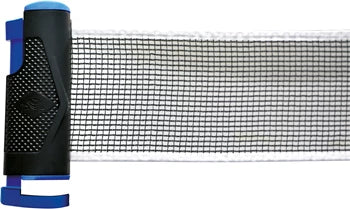 Donic Schildkröt Tischtennis Netz Flexnet Garn. Garnitur, Nylonnetz mit Aufroll- mechanismus, wetterfest