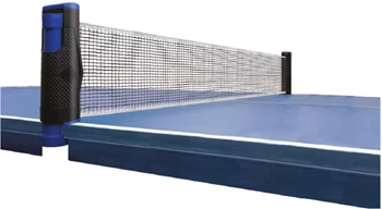 Donic Schildkröt Tischtennis Netz Flexnet Garn. Garnitur, Nylonnetz mit Aufroll- mechanismus, wetterfest