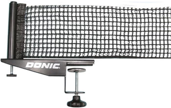Donic Schildkröt Tischtennis Netz Donic Rallye Garnitur, Schrauben, für Wettkämpfe, ITTF zugelassen
