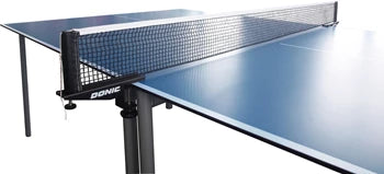 Donic Schildkröt Tischtennis Netz Donic Rallye Garnitur, Schrauben, für Wettkämpfe, ITTF zugelassen
