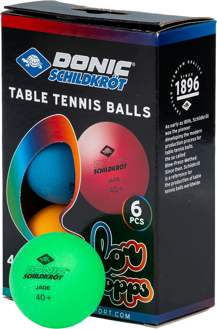 Donic Tischtennis Bälle Color Popps