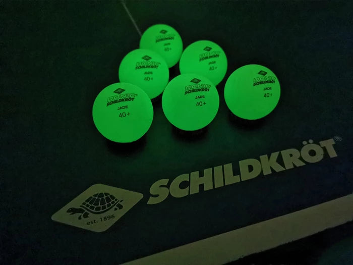 Donic Tischtennis Bälle Glow in the Dark