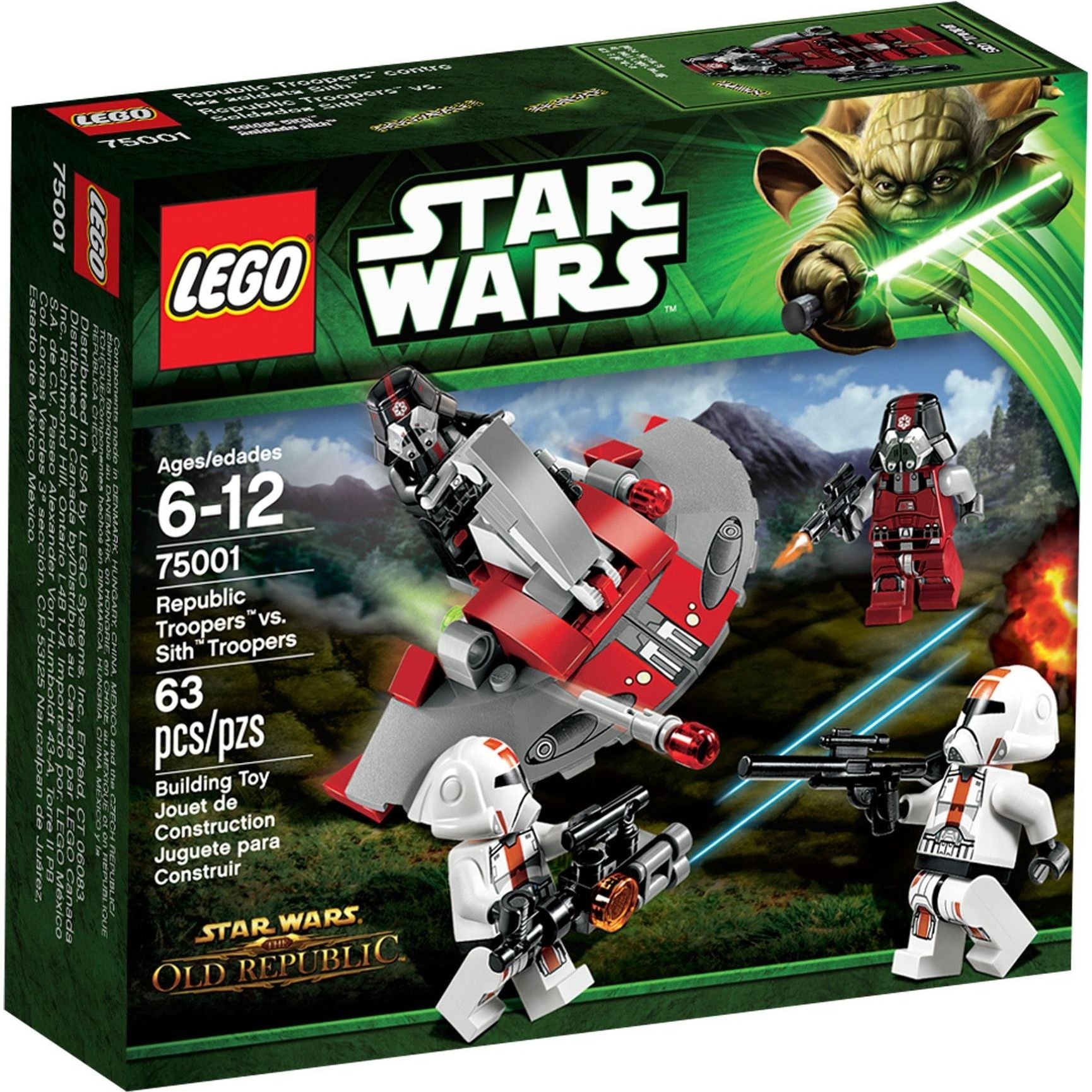 LEGO Star Wars - Republic Troopers vs. Sith Troopers 75001