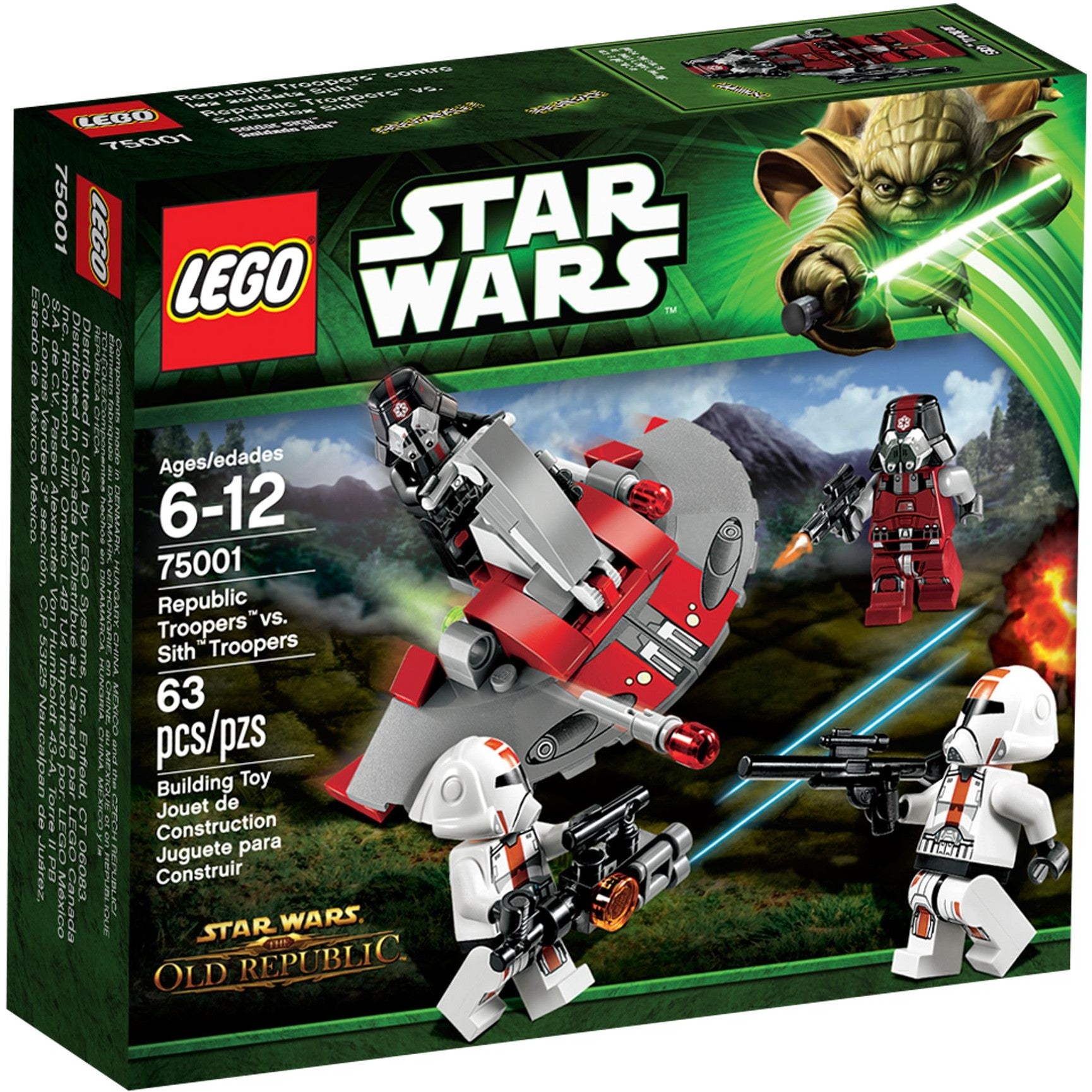 LEGO Star Wars - Soldats de la République contre Sith Troopers 75001