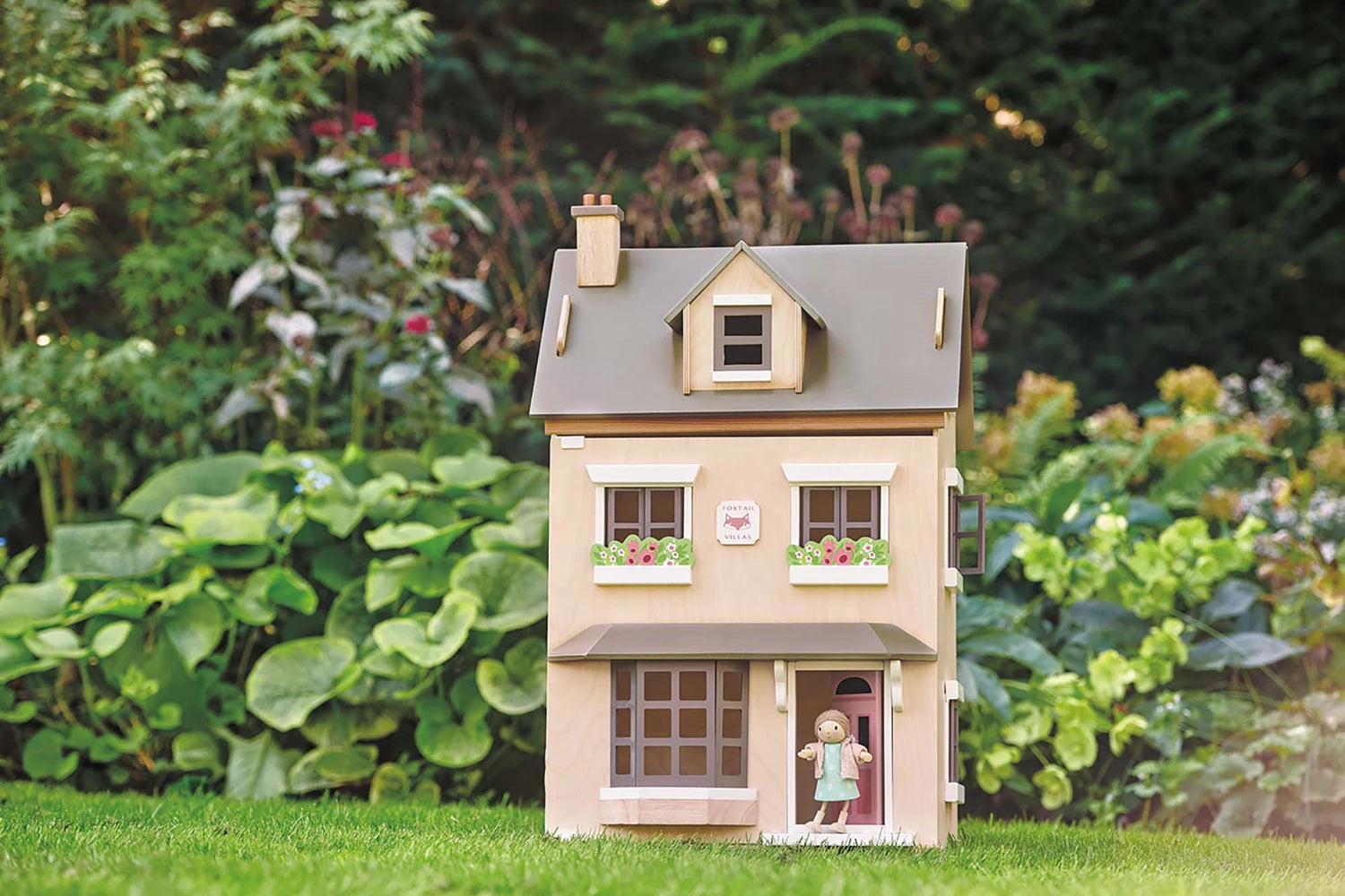 Tender Leaf Toys Puppenhaus Foxtail Villa mit Zubehör