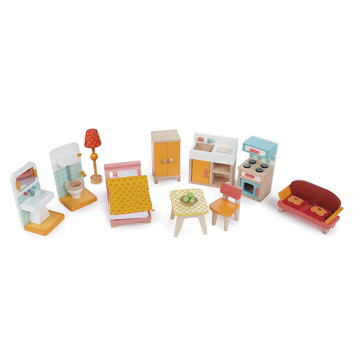 Tender Leaf Toys Puppenhaus Foxtail Villa mit Zubehör