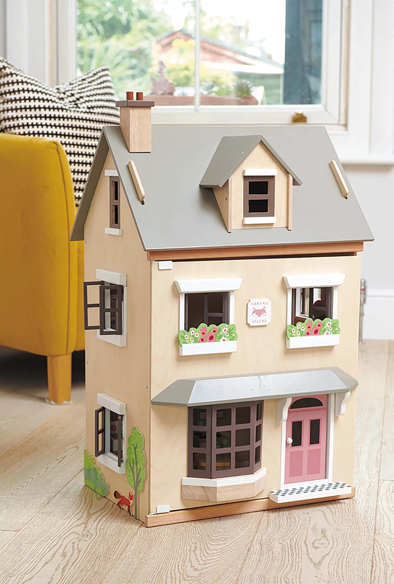 Tender Leaf Toys Puppenhaus Foxtail Villa mit Zubehör
