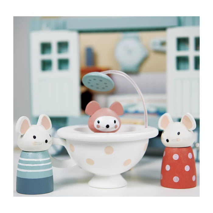 Tender Leaf Toys Wohnwagen mit Mäusefamilie & Zubehör