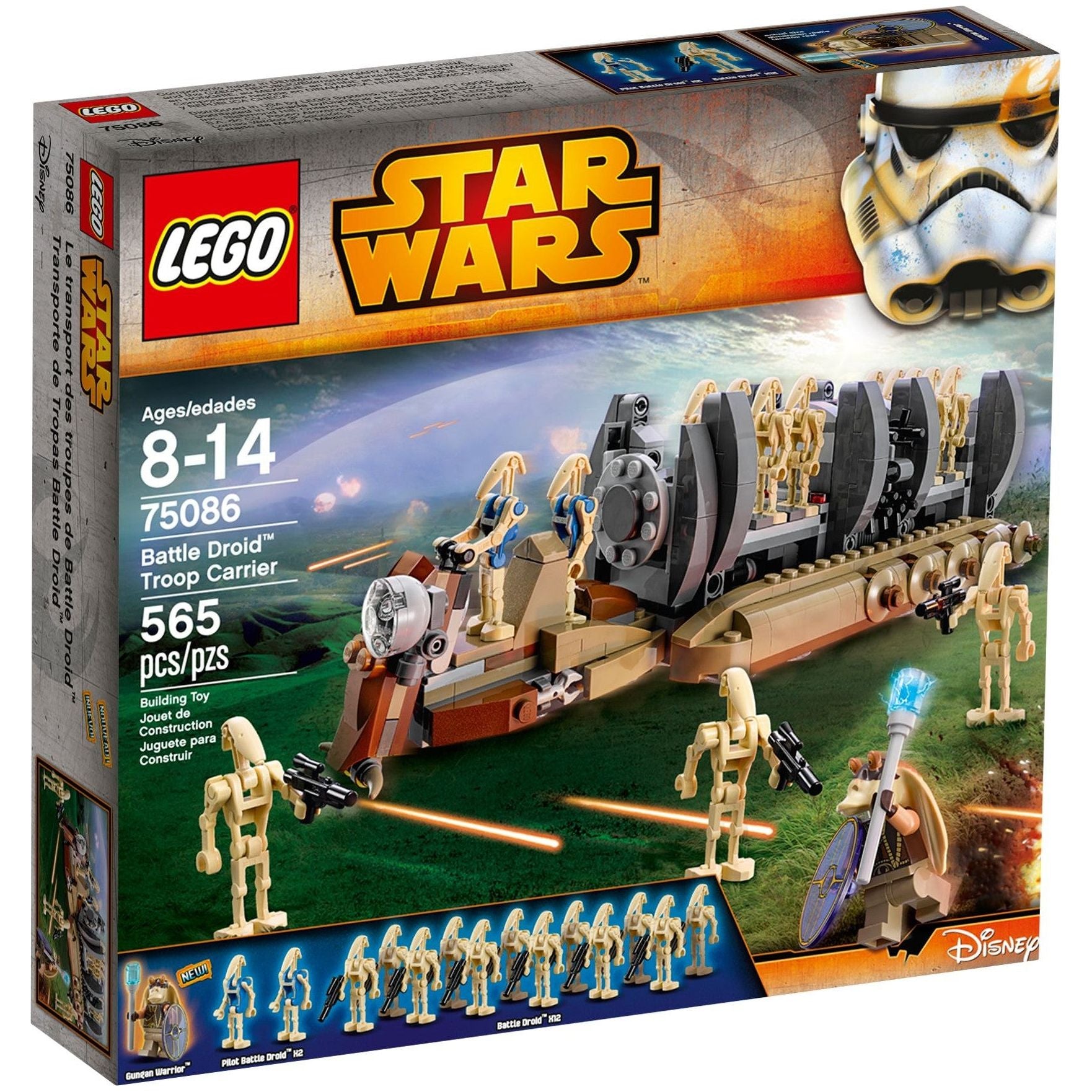 LEGO Star Wars Kampfdroiden-Truppentransportfahrzeug 75086
