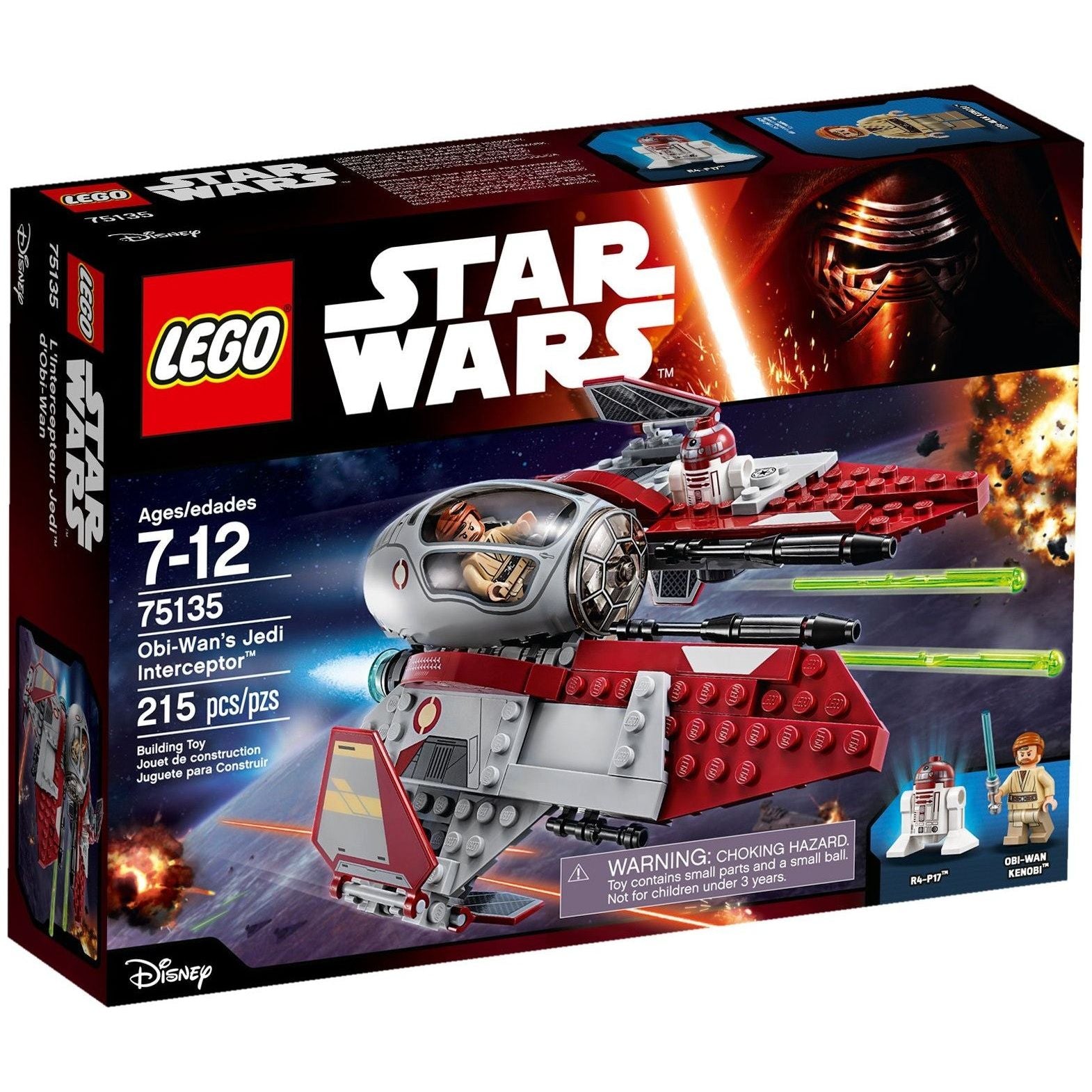 LEGO Star Wars Obi-Wan’s Jedi Interceptor 75135
