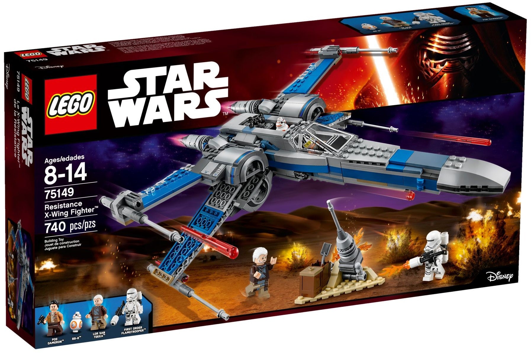LEGO Star Wars Resistance X-Wing Fighter 75149