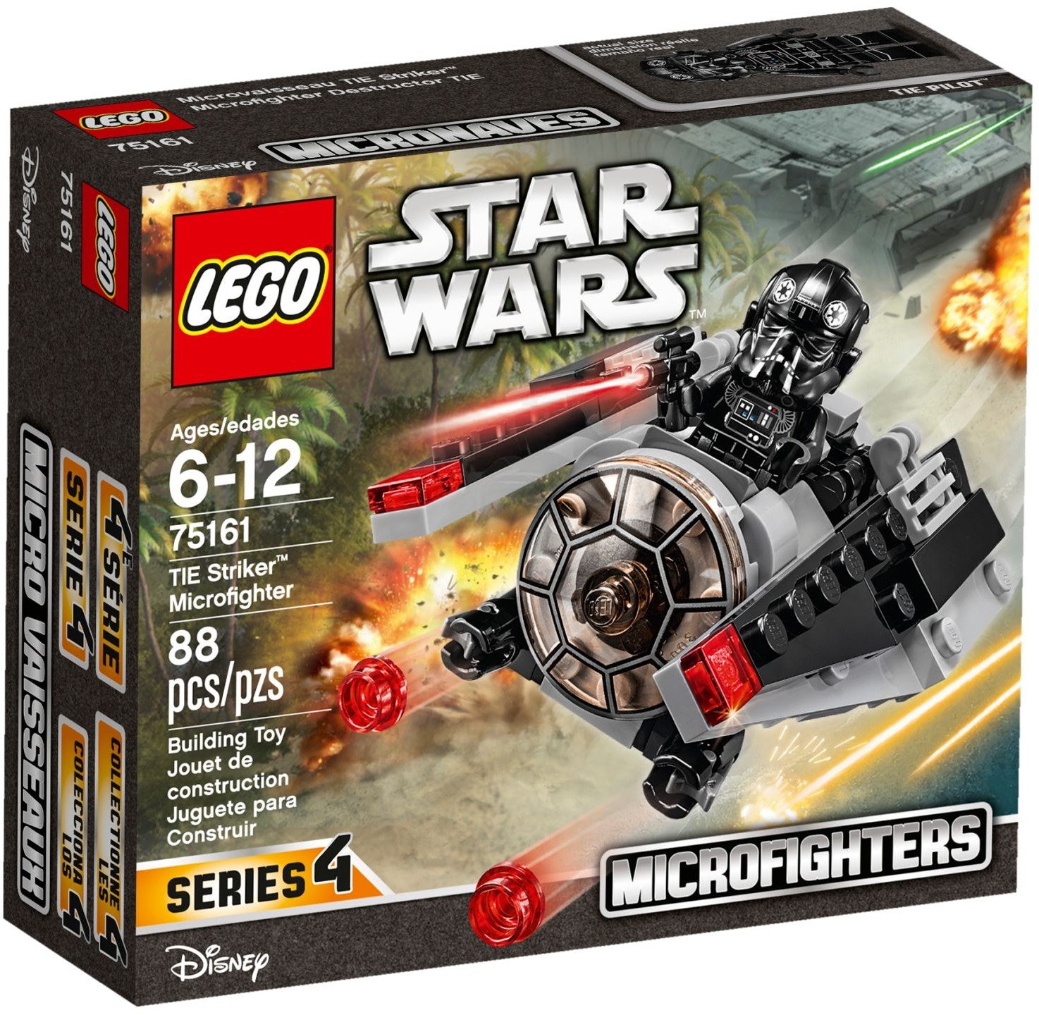 LEGO Star Wars TIE Striker Microfighter 75161
