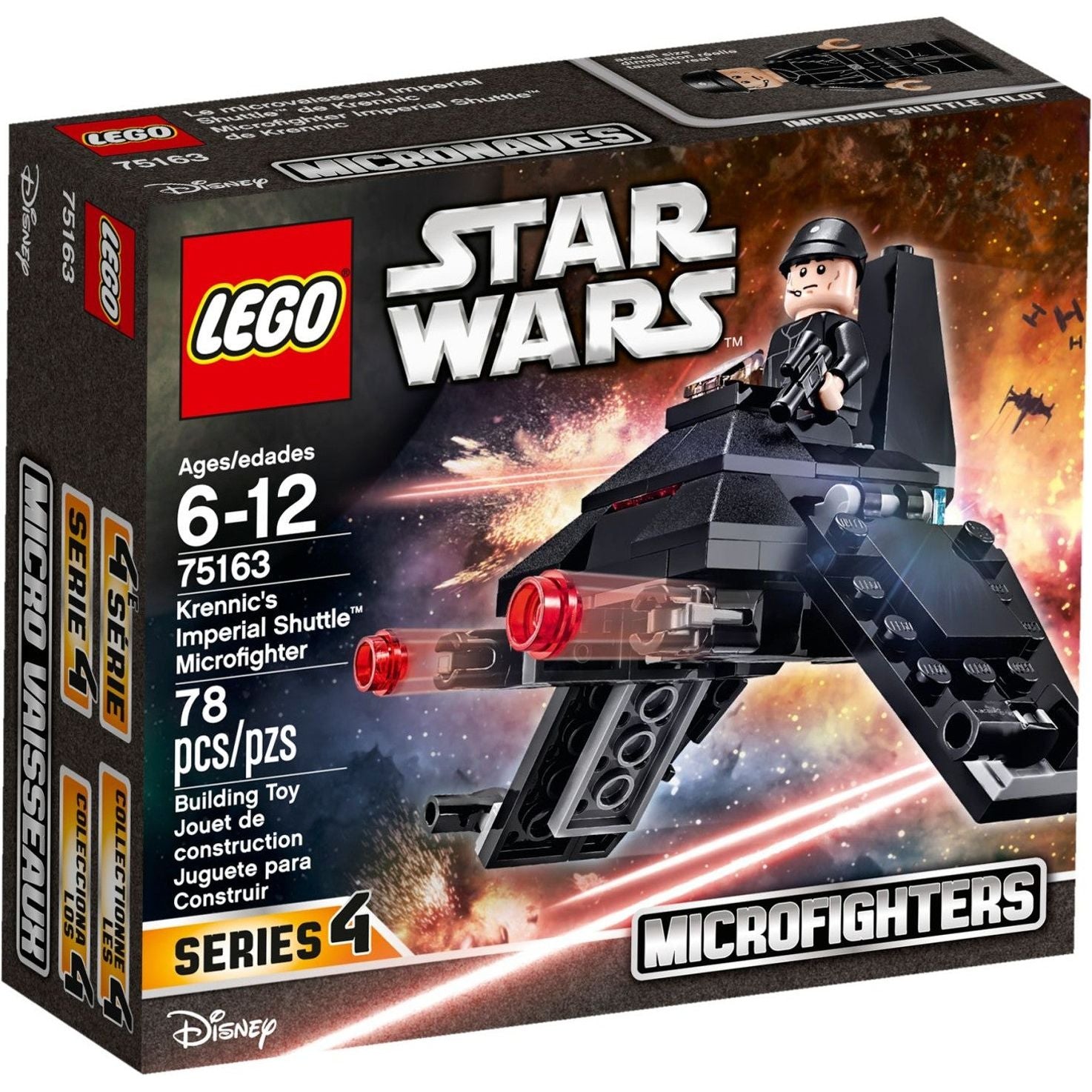 LEGO Star Wars Krennic's Imperial Shuttle Microfighters 75163