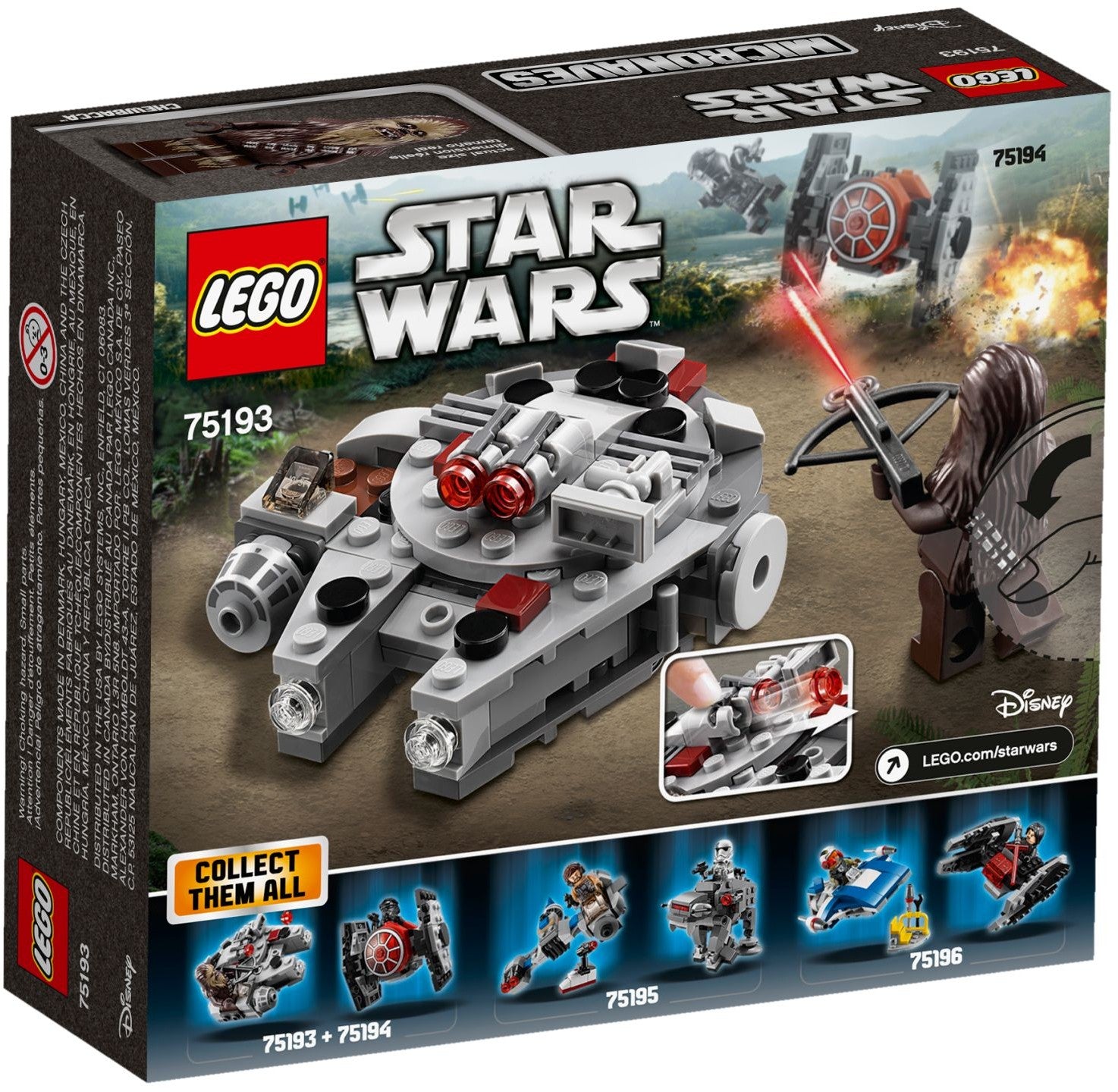 LEGO Star Wars Millennium Falcon Microfighter 75193