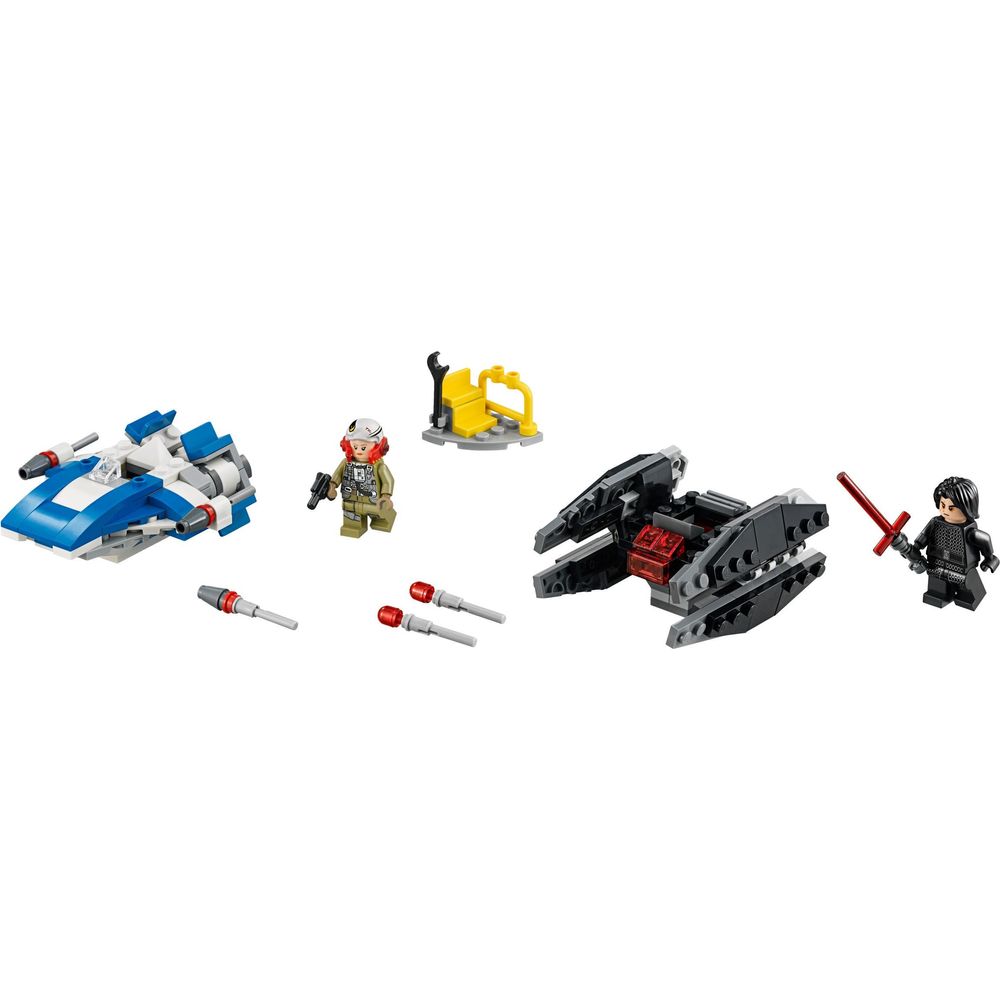 LEGO Star Wars A-Wing vs Tie Silencer Microfighters 75196