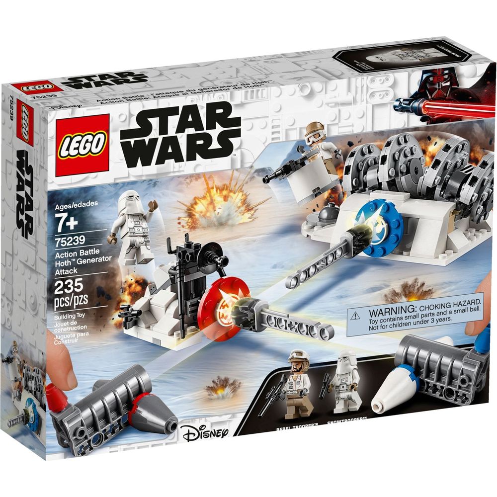 LEGO Star Wars Action Battle: Hoth Generator-Attacke 75239