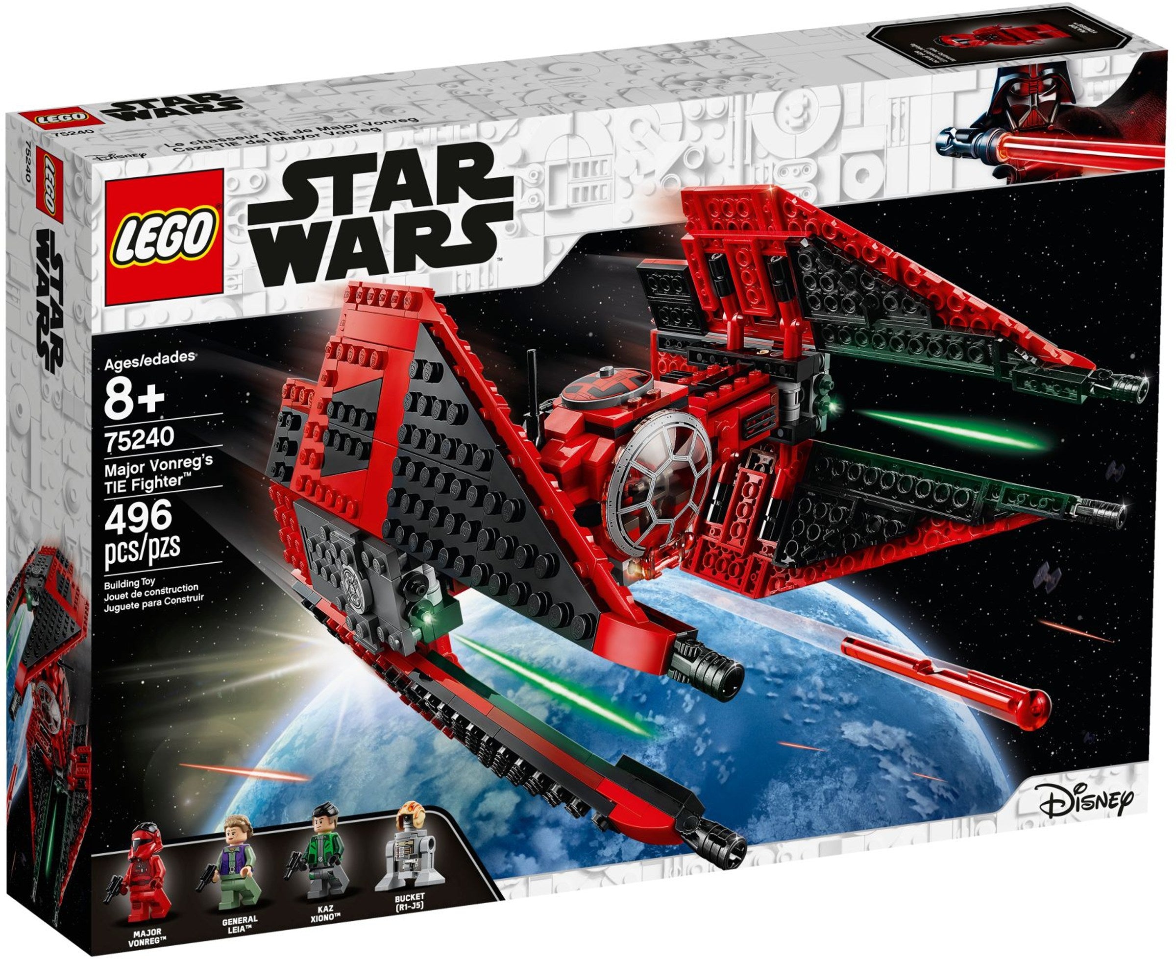 LEGO Star Wars Major Vonreg's TIE Fighter 75240