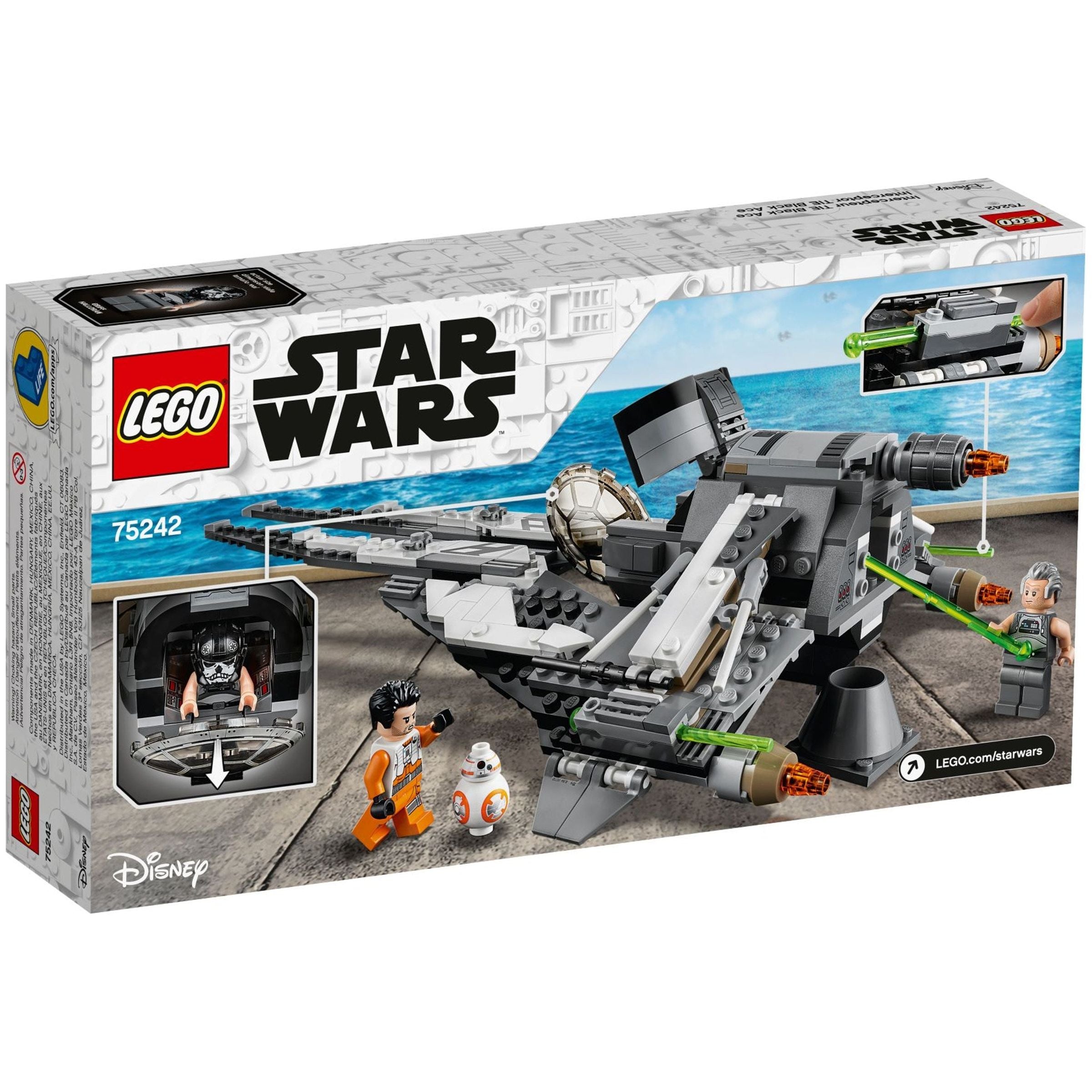 LEGO Star Wars Tie Interceptor - Allianz-Pilot 75242