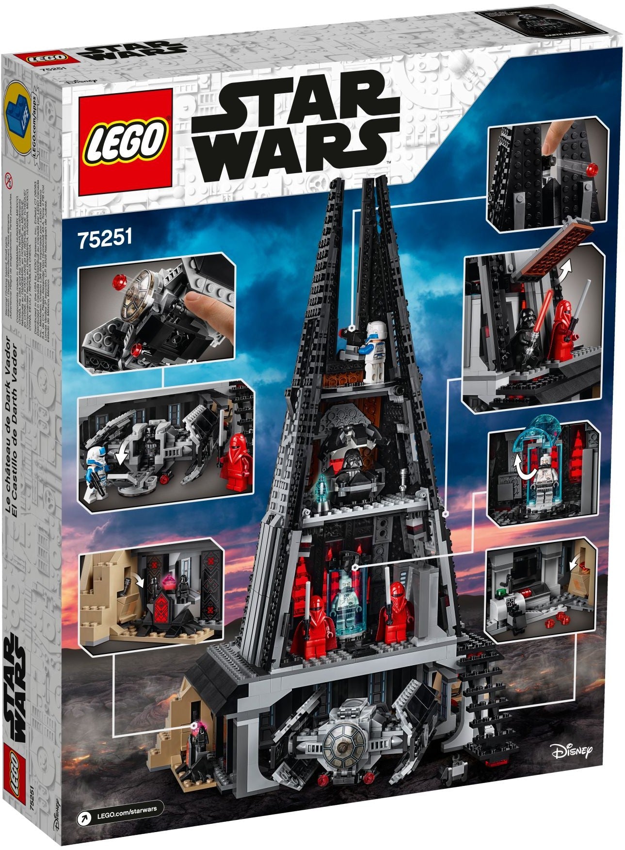 LEGO Star Wars Darth Vaders Festung 75251