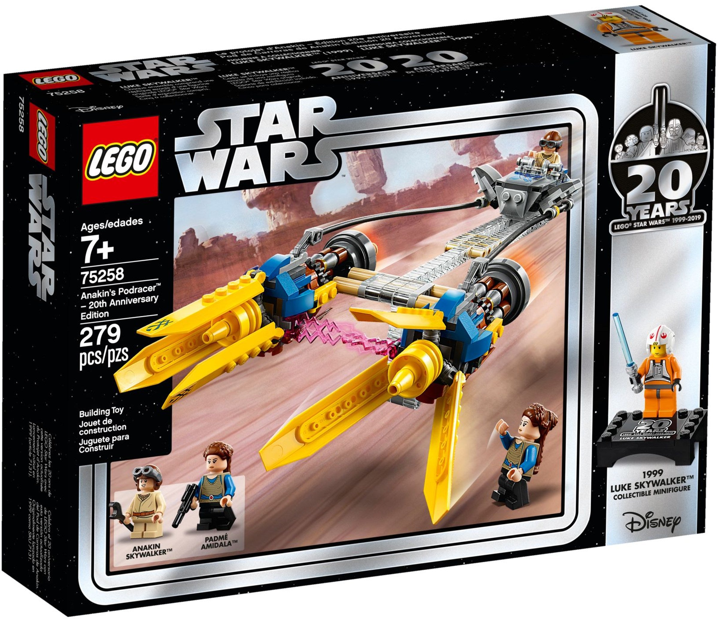 LEGO Star Wars Anakin's Podracer – 20 Jahre LEGO Star Wars 75258