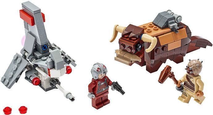 LEGO Star Wars T-16 Skyhopper vs Bantha Microfighters 75265