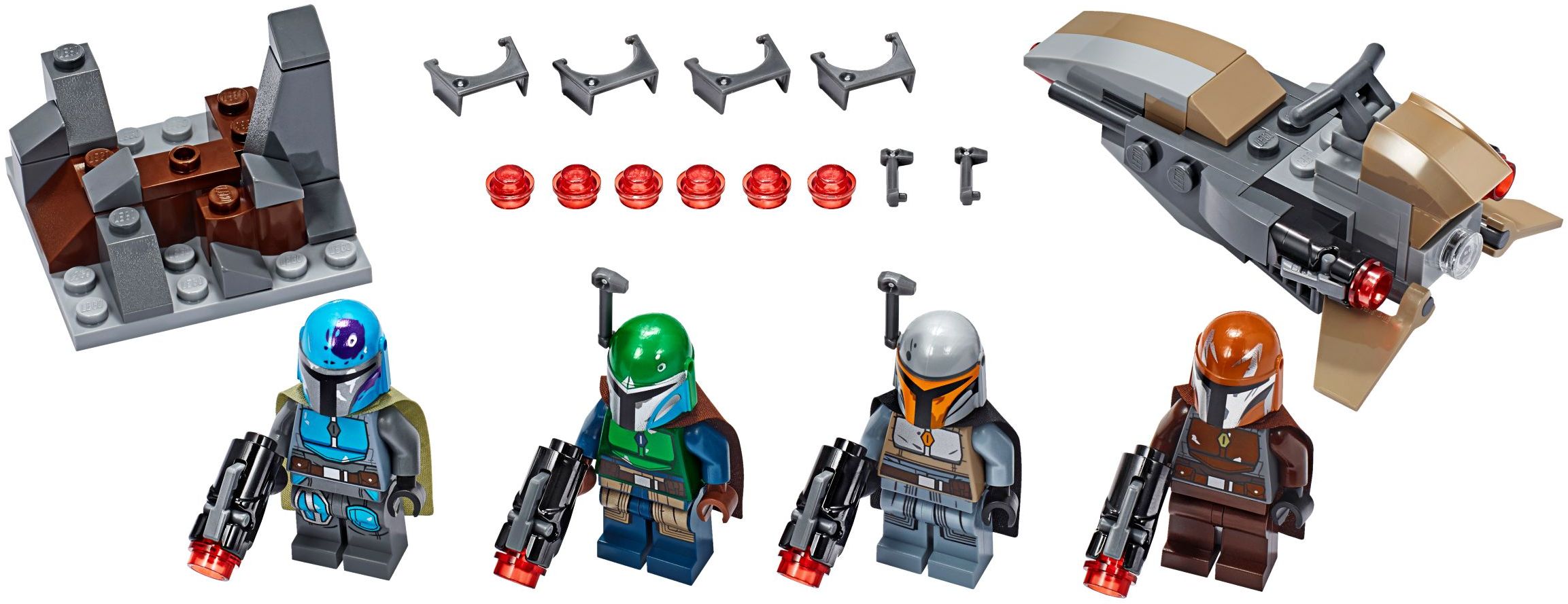 Pack de combat mandalorien LEGO Star Wars 75267