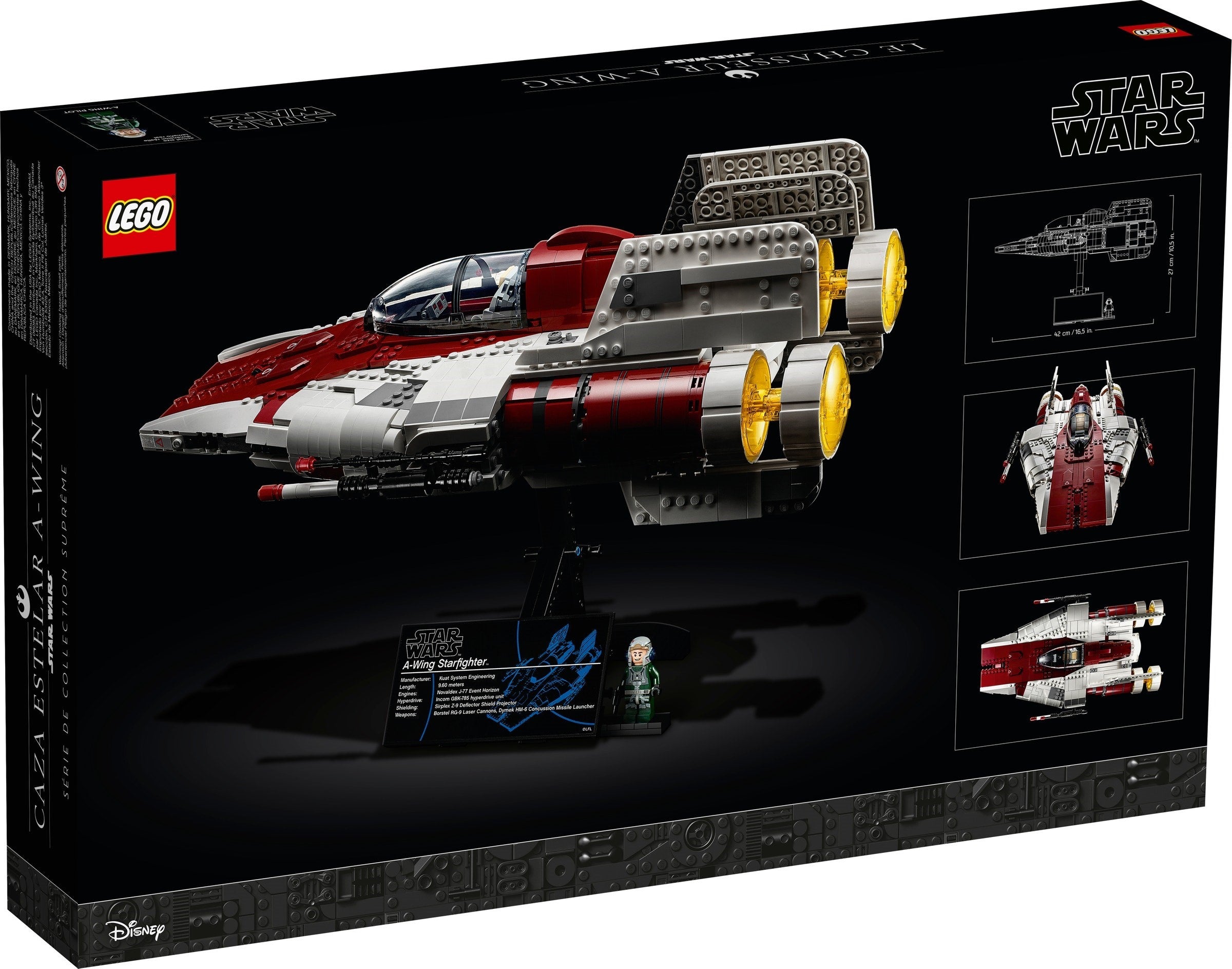 LEGO Star Wars A-wing Starfighter 75275