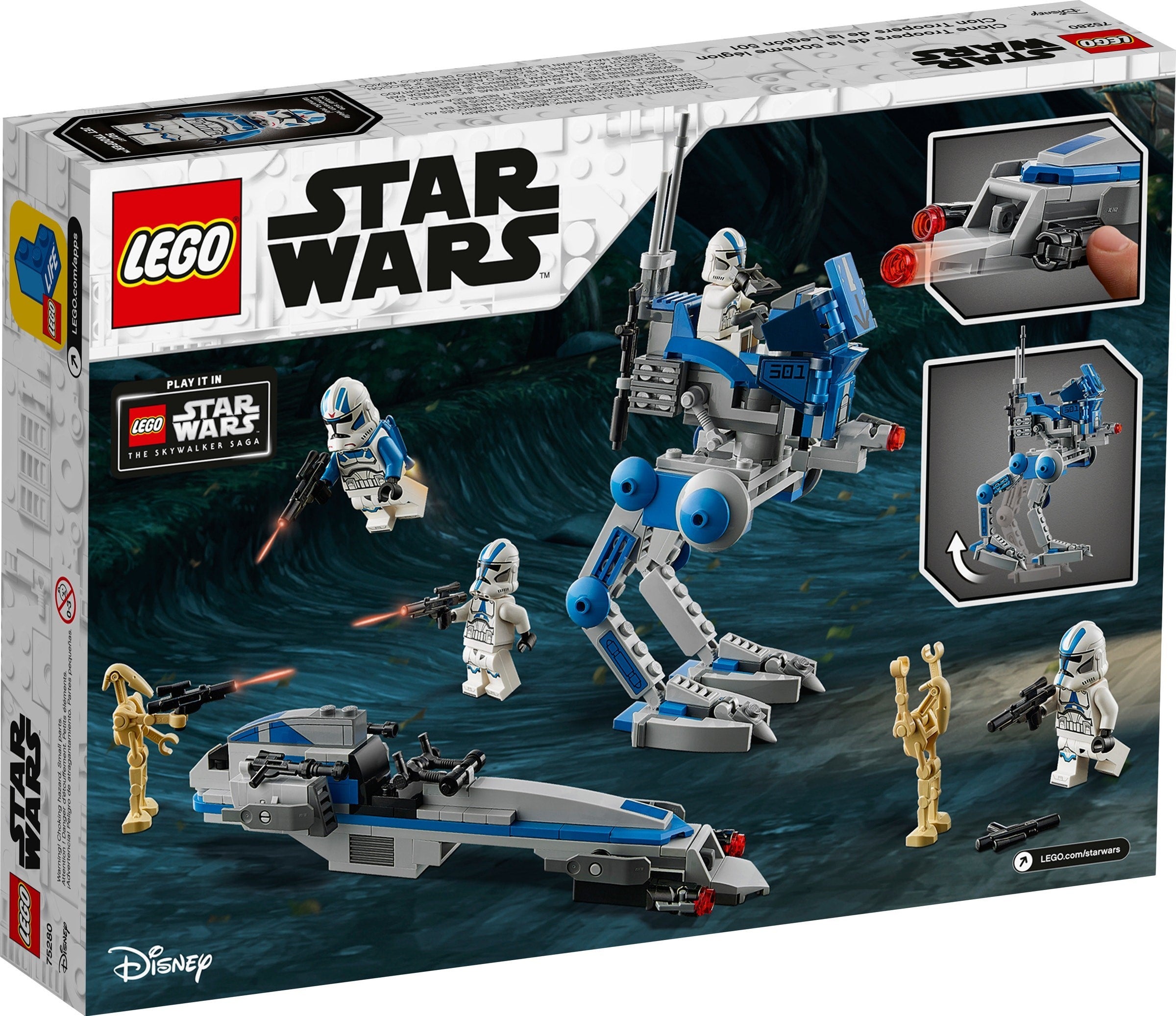LEGO Star Wars Clone Troopers der 501. Legion 75280
