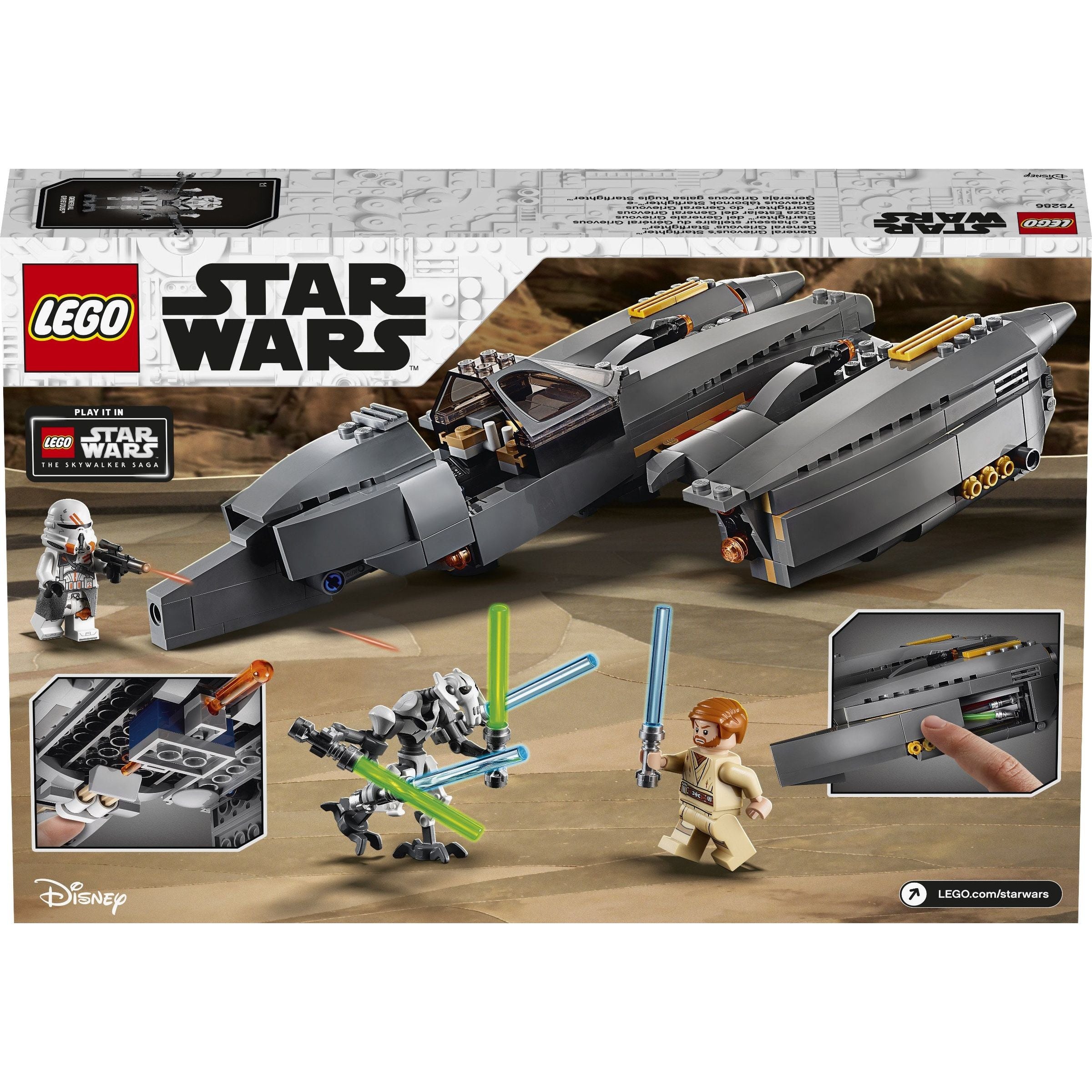 LEGO Star Wars General Grievous‘ Starfighter 75286