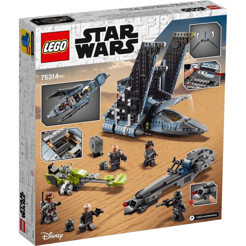 Navette d'attaque LEGO Star Wars de The Bad Batch 75314