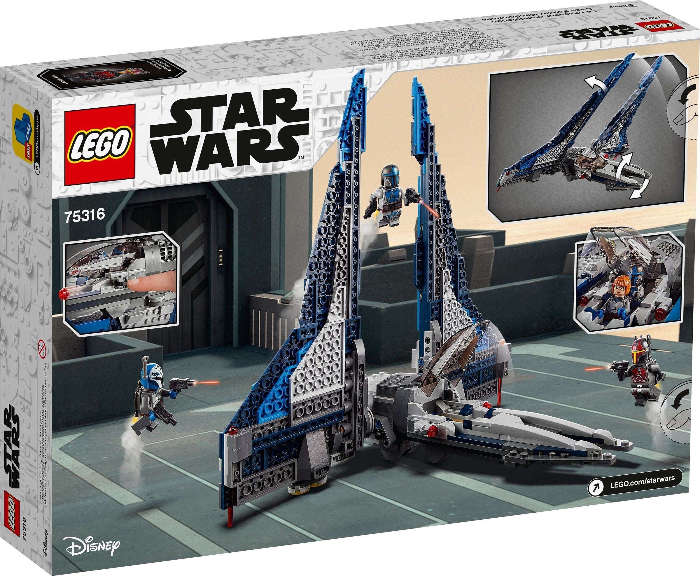 LEGO Star Wars Mandalorian Starfighter 75316