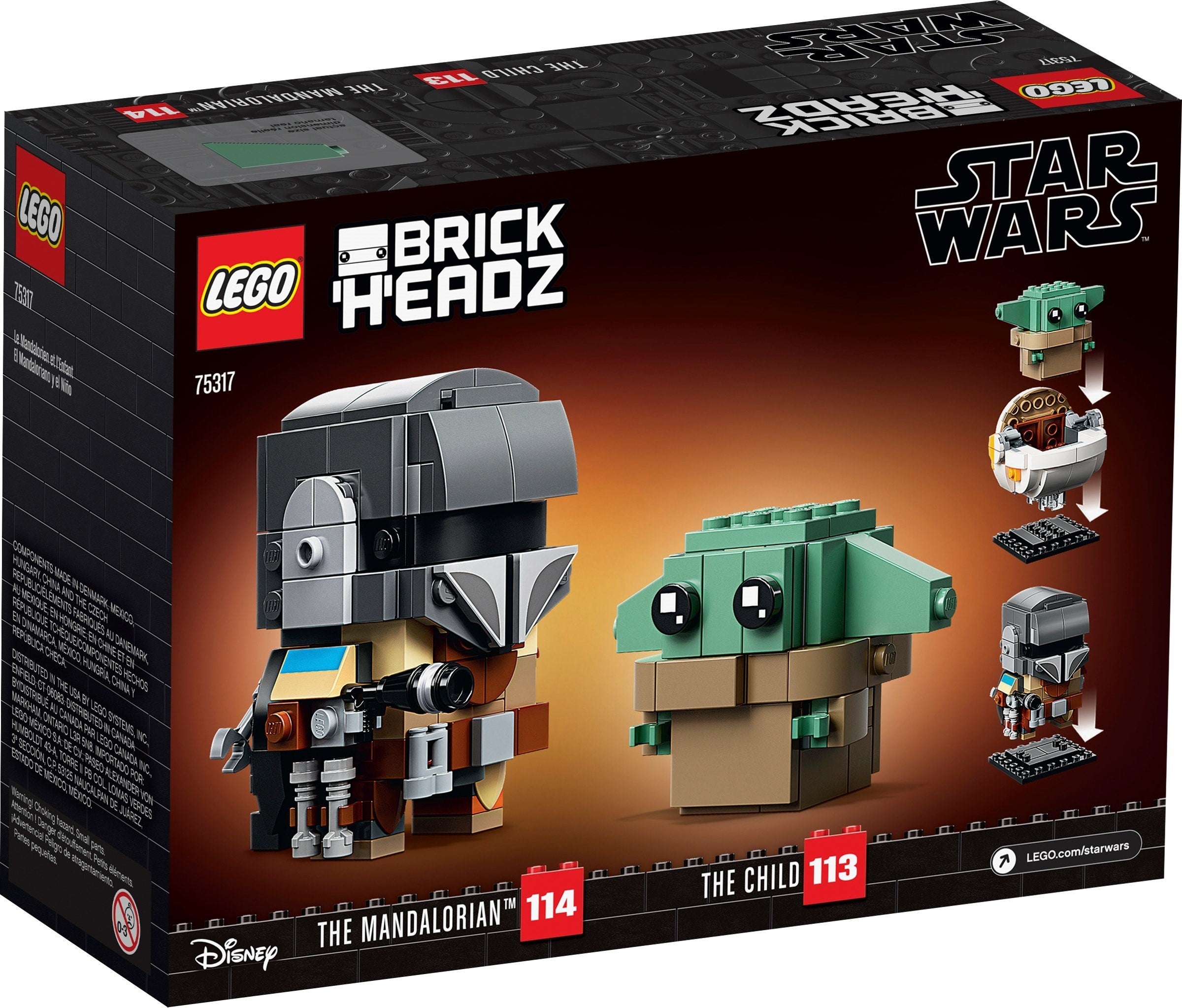 LEGO Star Wars Le Mandalorien et l'Enfant 75317