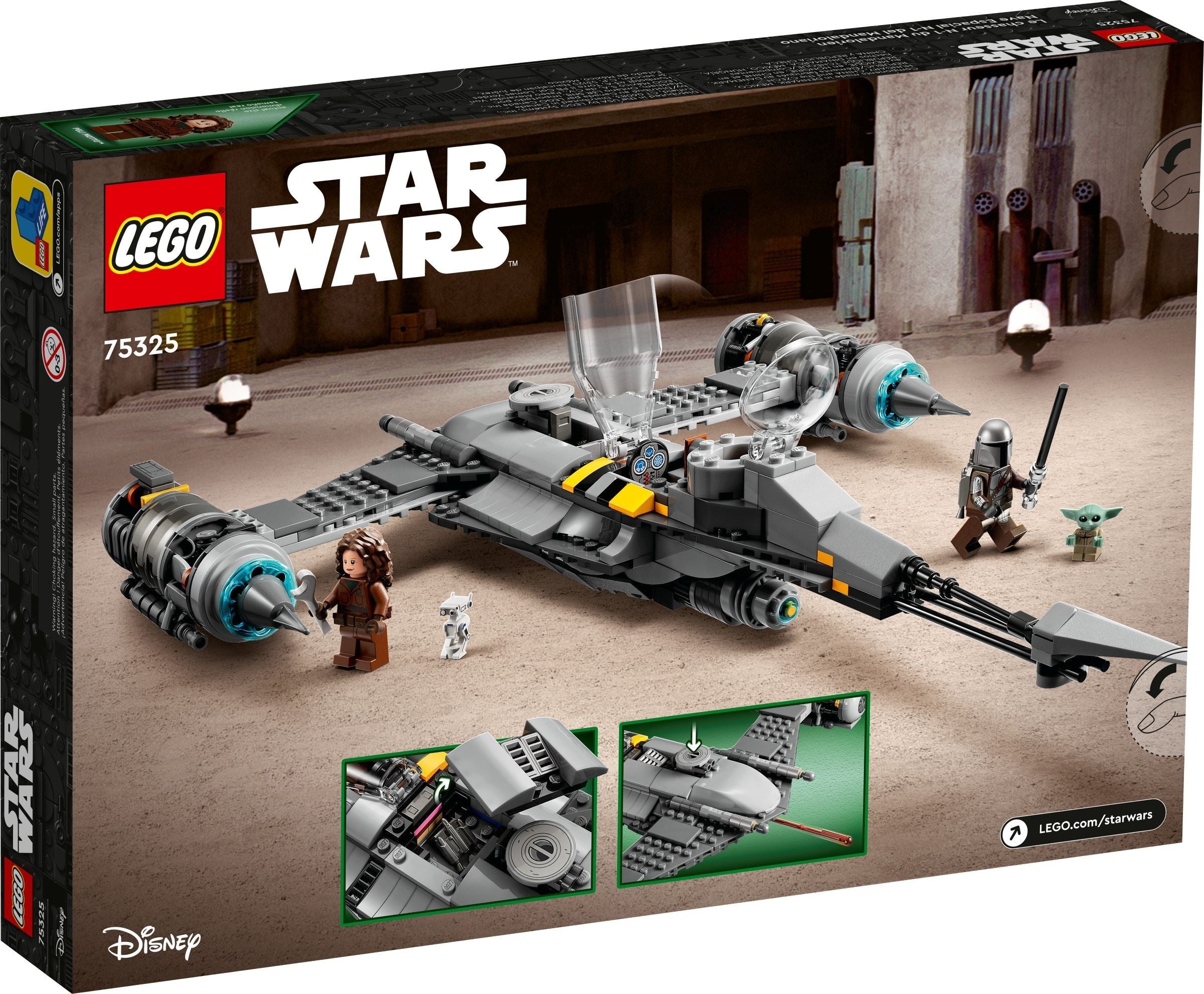 <transcy>LEGO Star Wars L'avion de combat N-1 Mandalorian 75325</transcy>