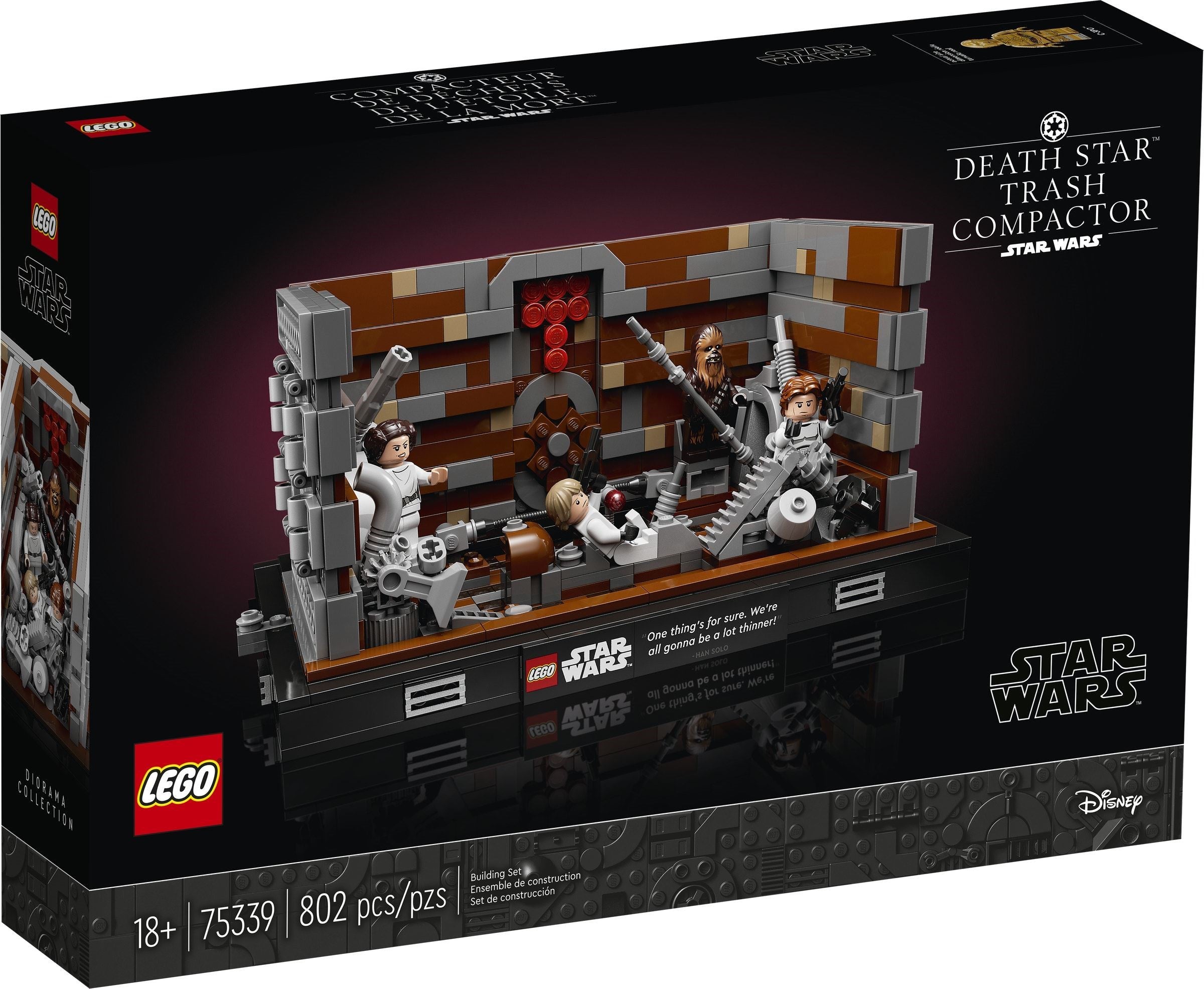 LEGO Star Wars Müllpresse im Todesstern - Diorama 75339