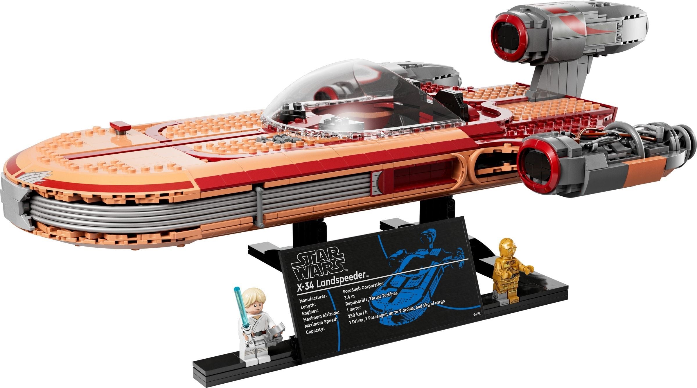 LEGO Star Wars Luke Skywalkers Landspeeder 75341