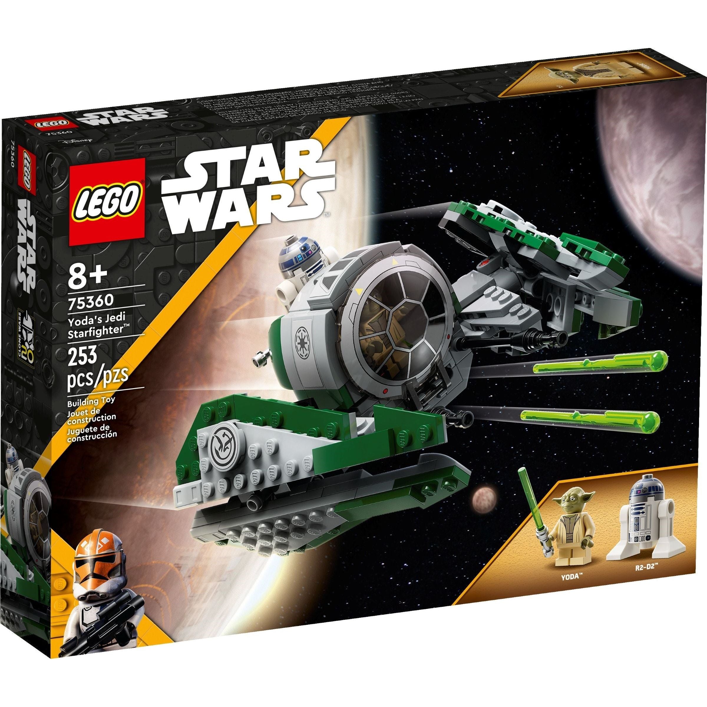 LEGO Star Wars Yodas Jedi Starfighter 75360