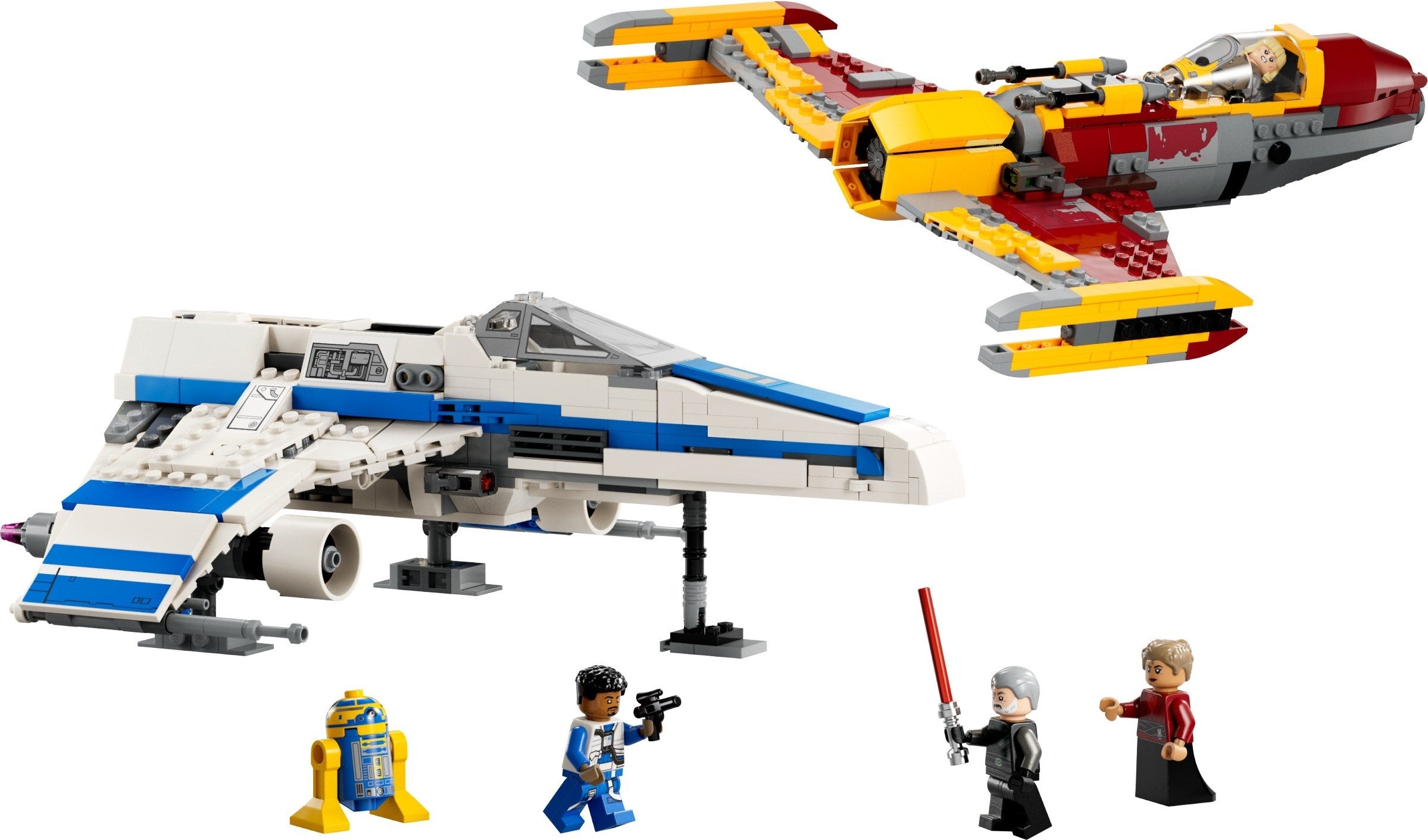 LEGO Star Wars New Republic E-Wing vs. Shin Hatis Starfighter 75364