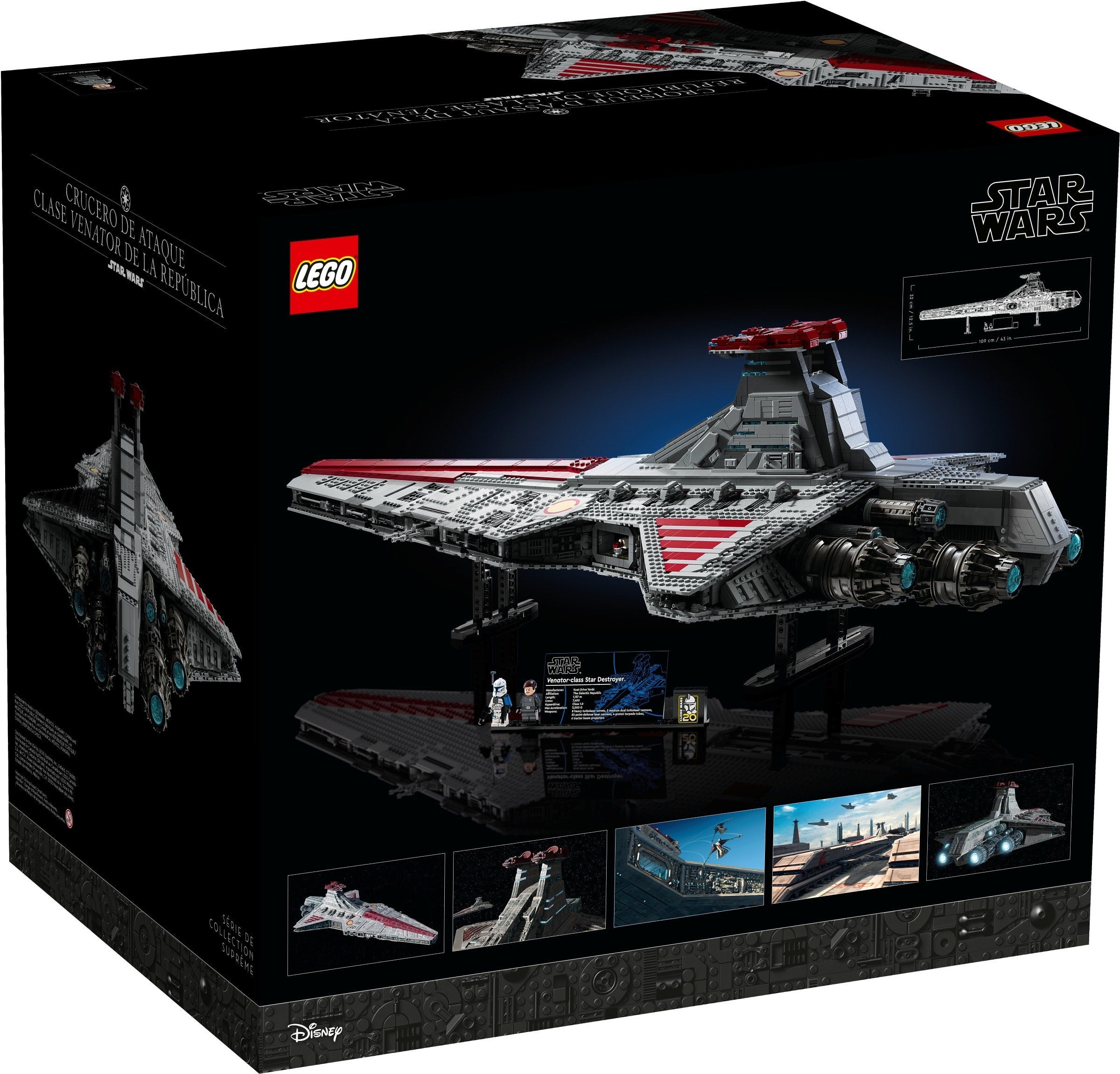LEGO Star Wars Republikanischer Angriffskreuzer der Venator-Klasse 75367