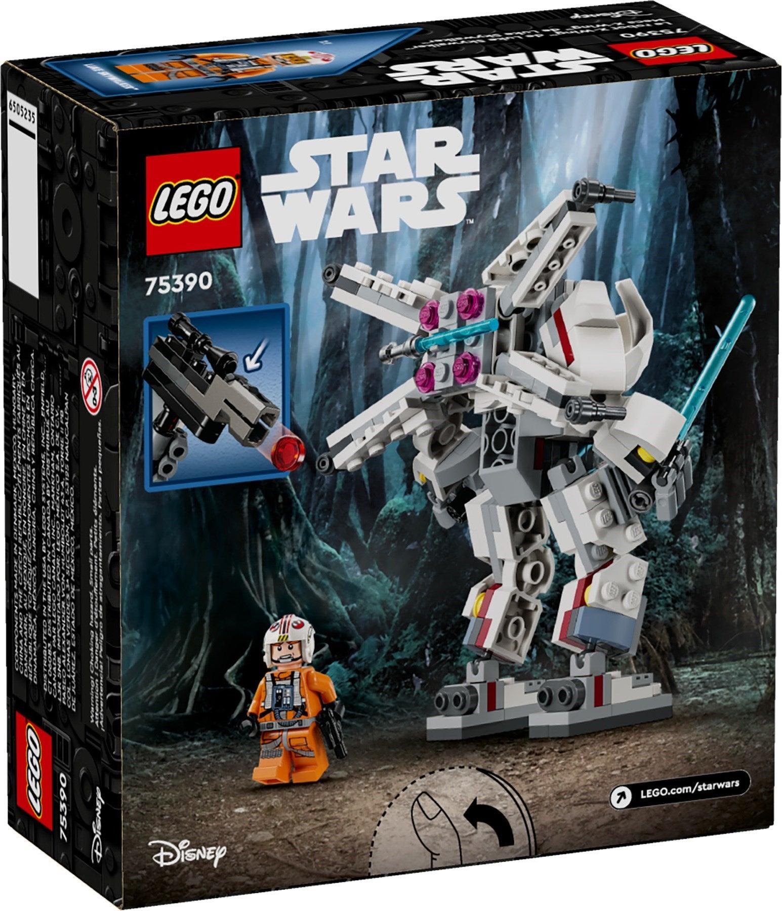 LEGO Star Wars Luke Skywalkers X-Wing Mech 75390