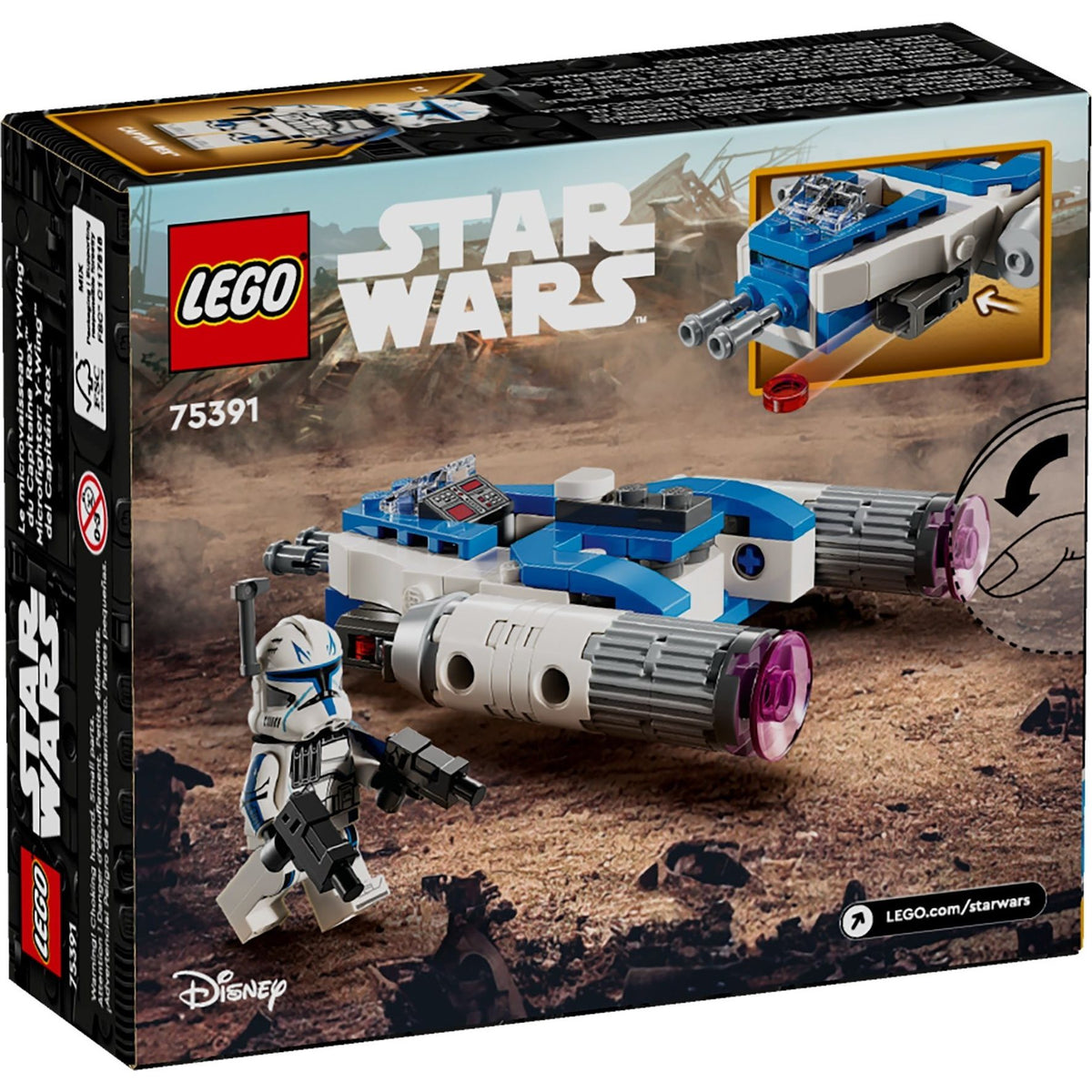 LEGO Star Wars Captain Rex Y-Wing Microfighter 75391