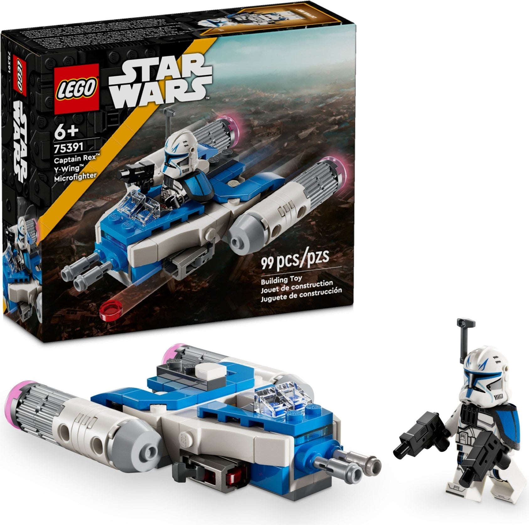 LEGO Star Wars Captain Rex Y-Wing Microfighter 75391