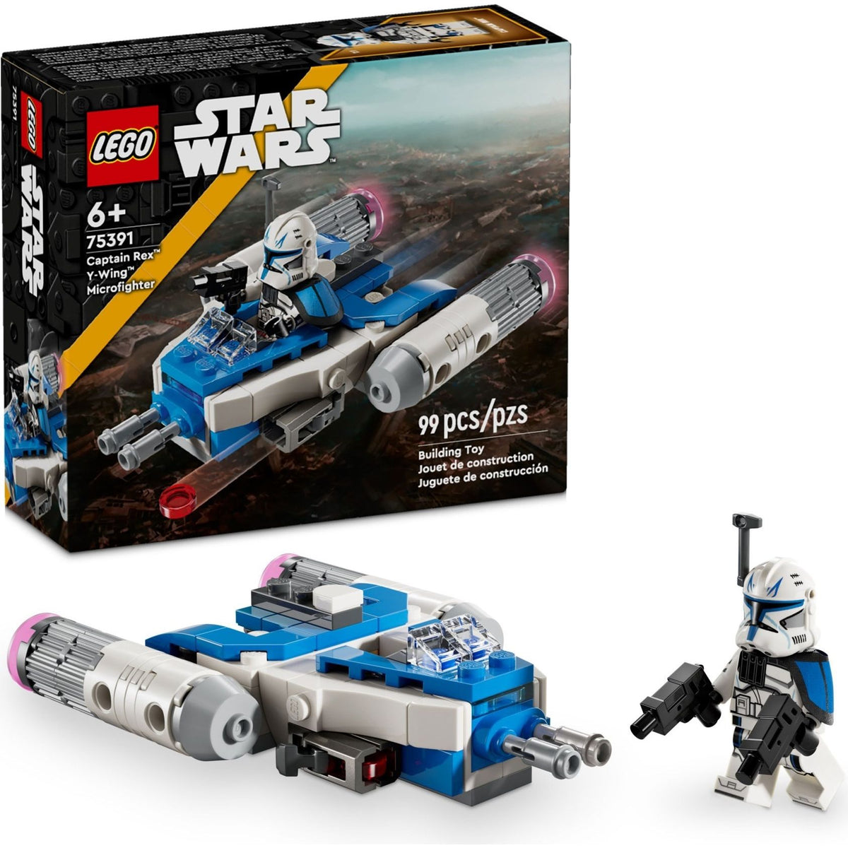 LEGO Star Wars Captain Rex Y-Wing Microfighter 75391