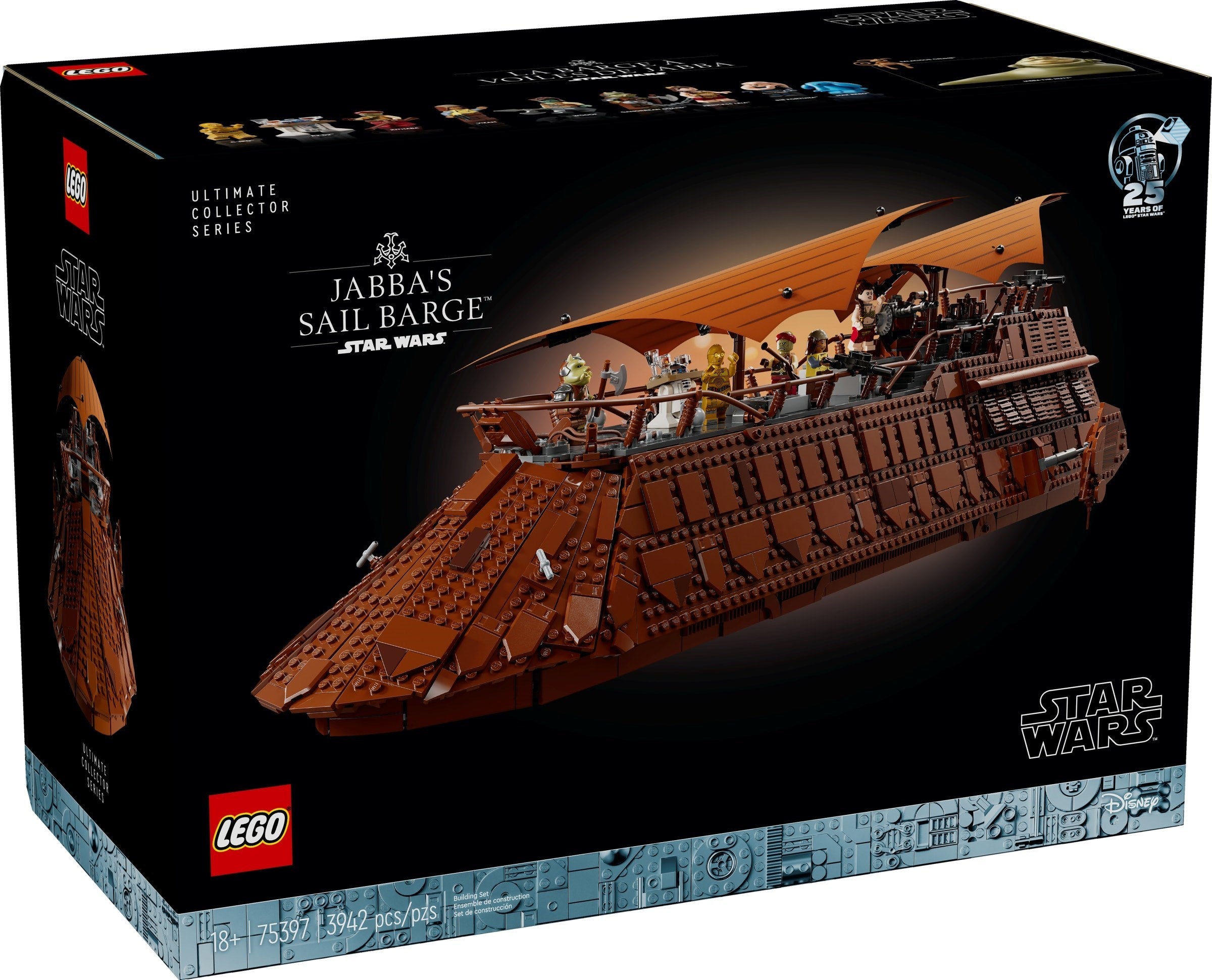 LEGO Star Wars Jabbas Segelbarke 75397