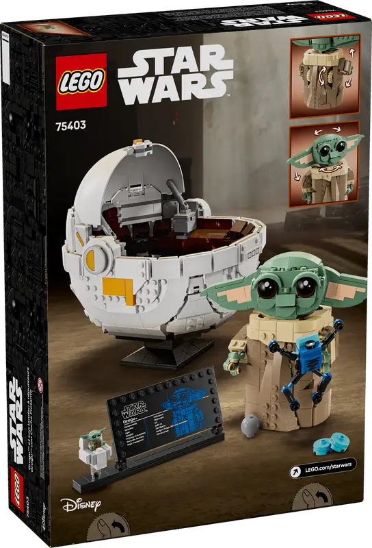 LEGO StarWars™ Grogu™ in seiner Repulsorwiege 75403