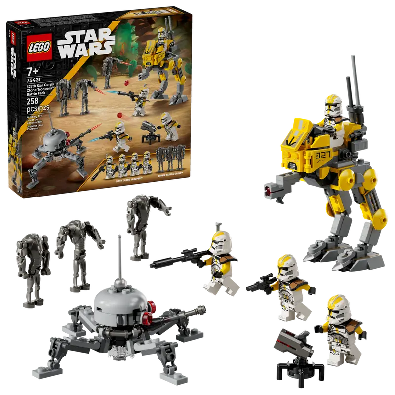 LEGO Star Wars TM Klonsoldaten des 327. Sternenkorps Battle Pack 75431