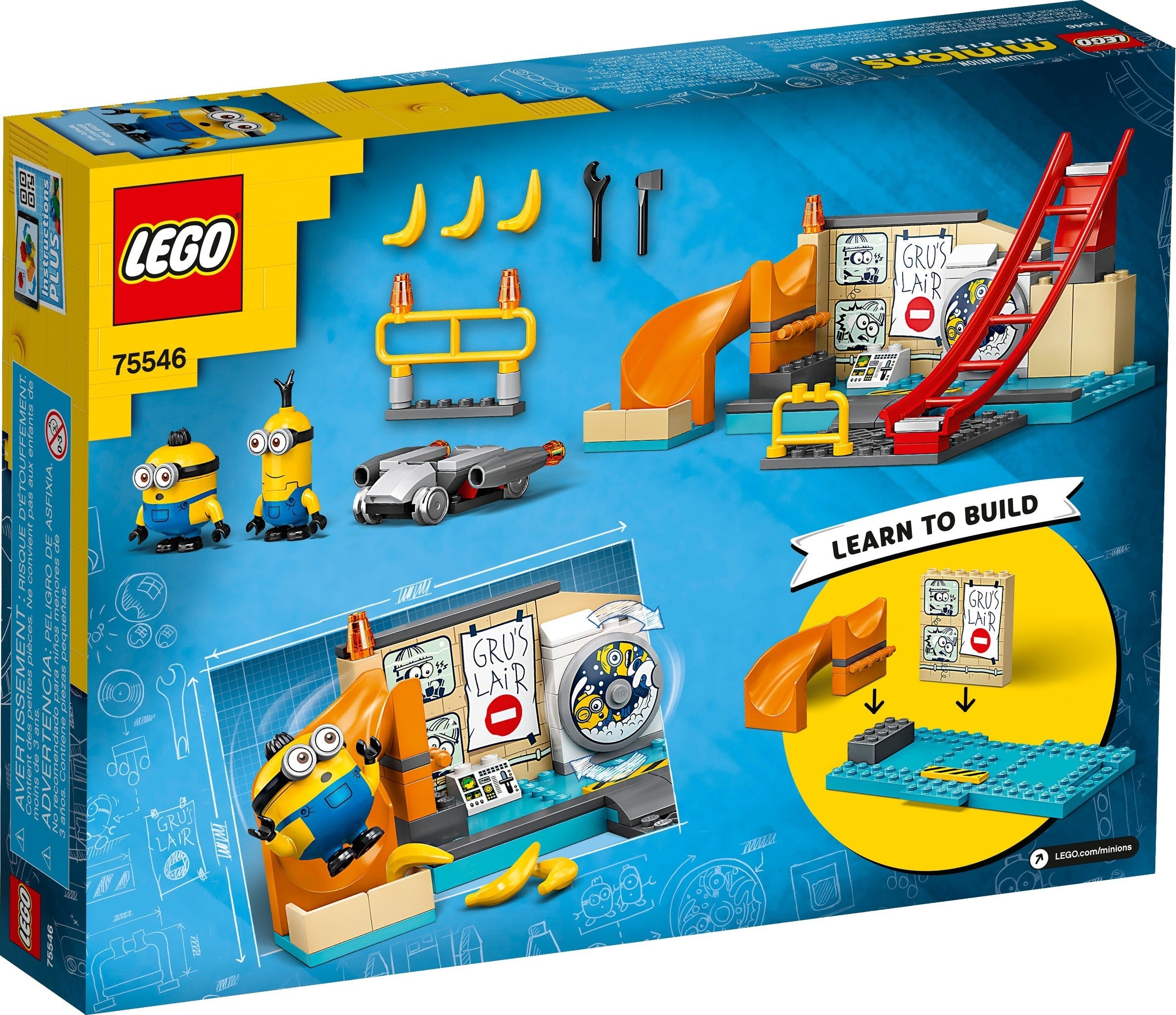 LEGO Minions dans le laboratoire de Gru 75546